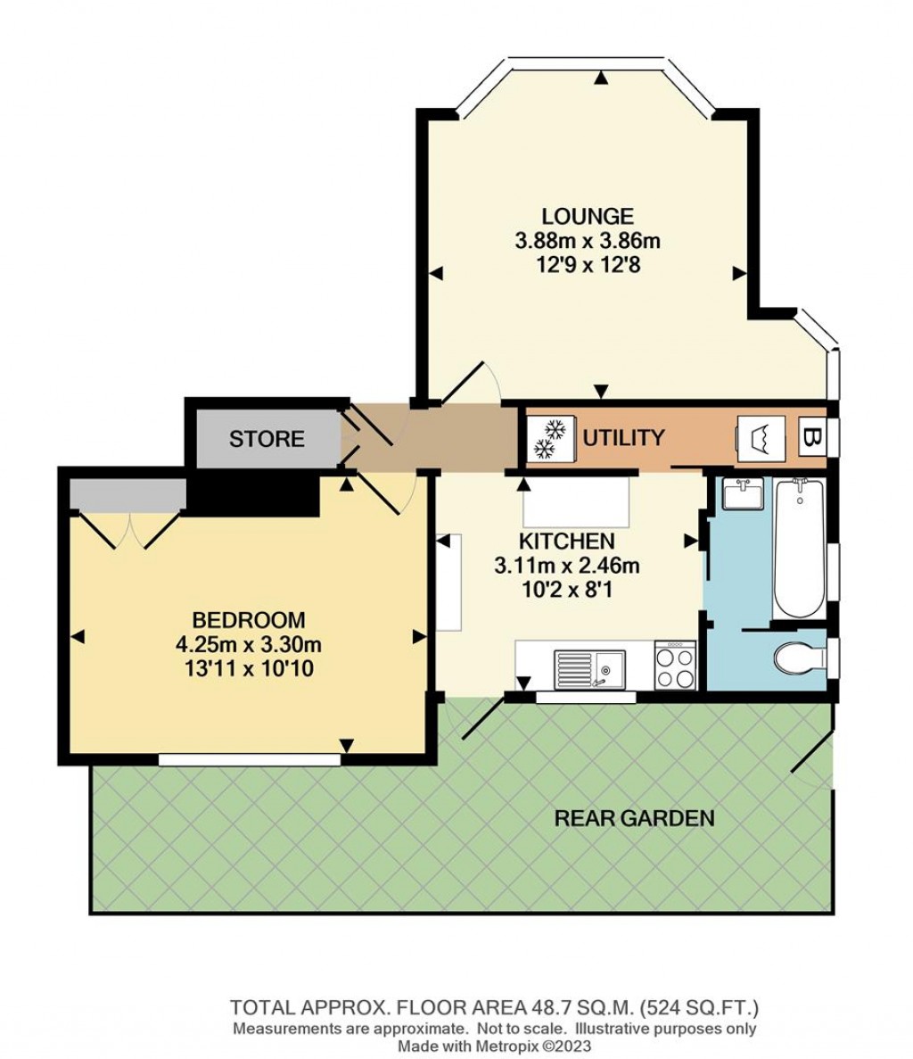 Floorplans For 47 Sutton Road, Seaford