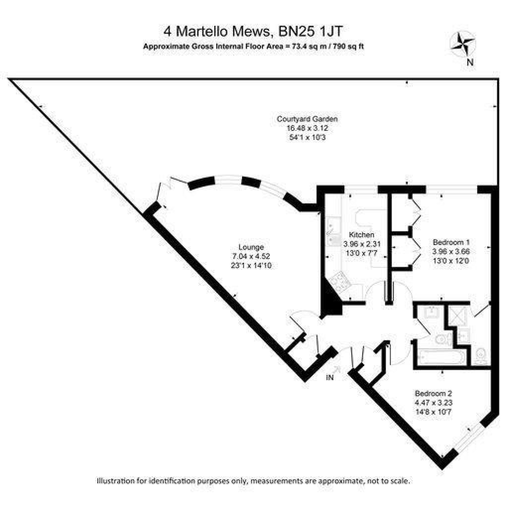 Floorplans For Martello Road, Seaford