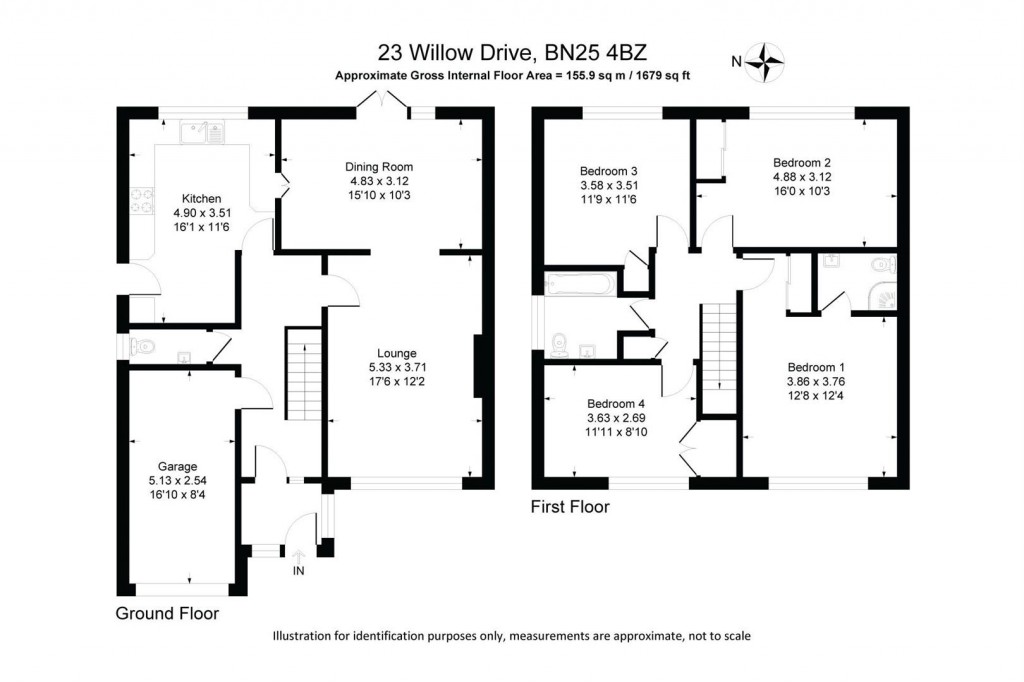 Floorplans For Willow Drive, Seaford