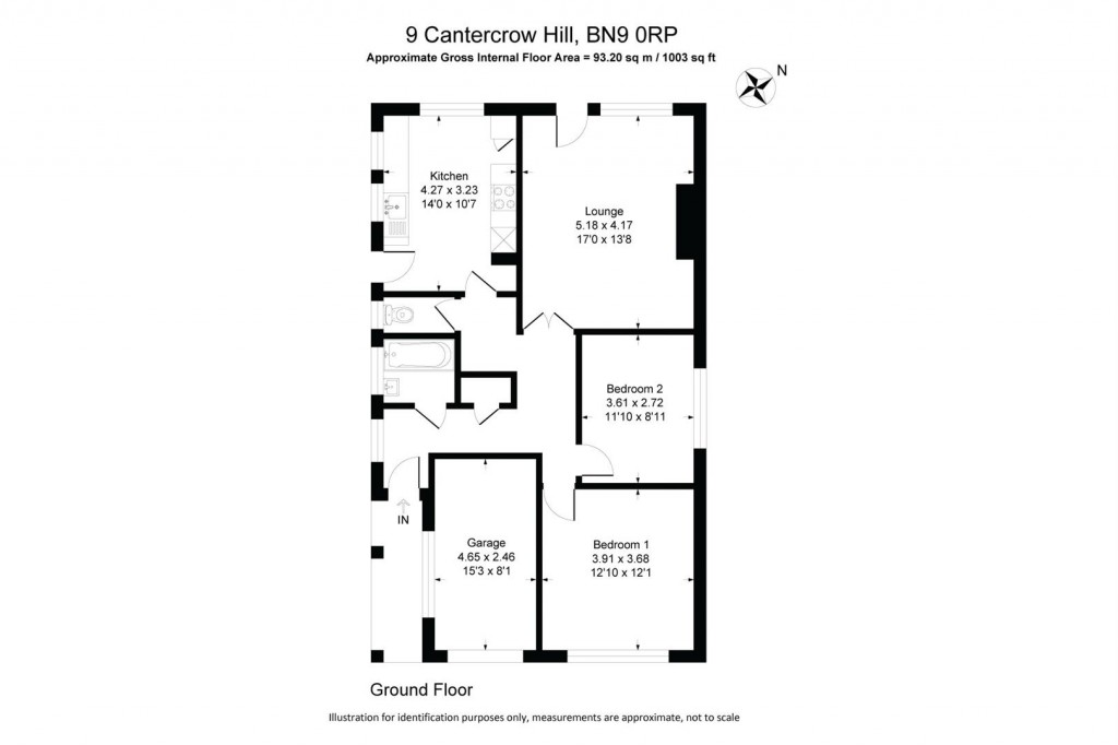 Floorplans For Cantercrow Hill, Newhaven