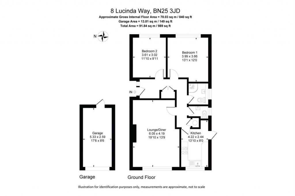 Floorplans For Lucinda Way, Seaford