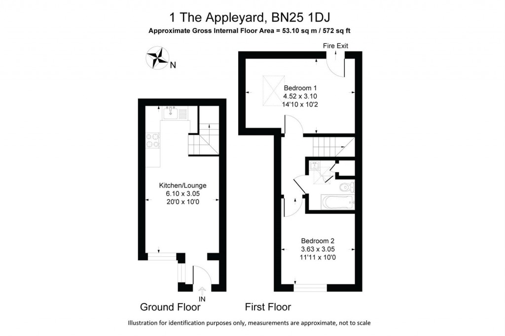 Floorplans For Dane Road, Seaford