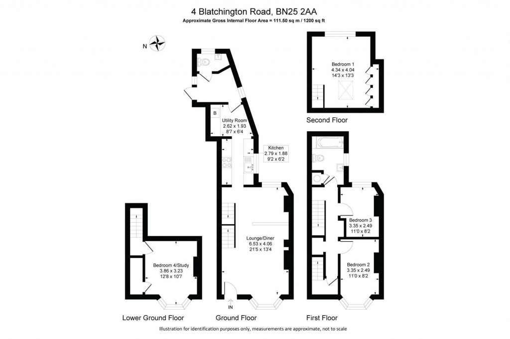 Floorplans For Blatchington Road, Seaford